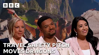Inspirational travel pitch receives an unexpected offer… | Dragons’ Den - BBC