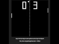 Simple Html Canvas Pong impl V2