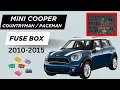 Mini Cooper Countryman Paceman 2010-2015 - Relay Fuse Box Diagram Locations