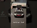 Lego 76912 alt build - Volkswagen golf