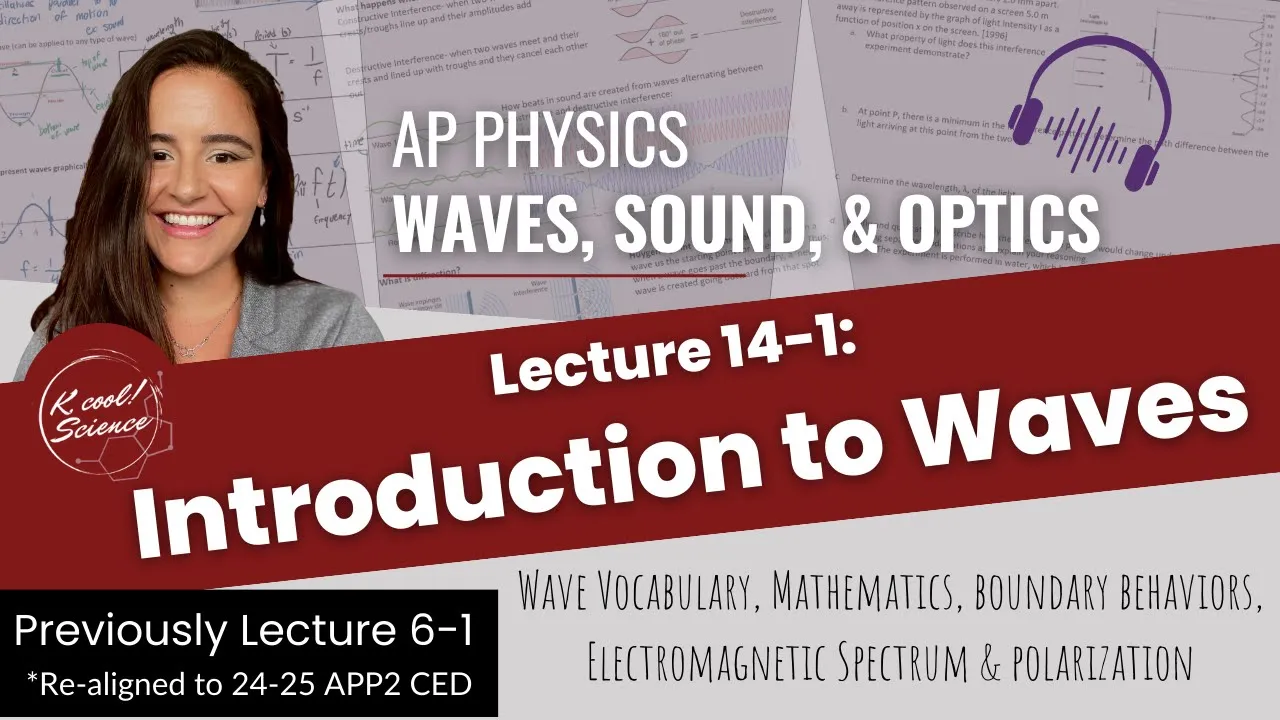 AP Physics 2 Lecture 14-1 Introduction to Waves