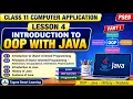 Introduction to OOP with Java Part 1 Class 11 Computer Application Lesson 4 PSEB