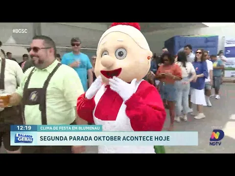 Blumenau entra no clima da 39ª Oktoberfest faltando 12 dias para a festa