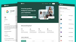 Build Deploy Job Portal Website With HTML CSS JavaScript Full Course