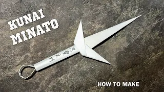 How To Make a Paper Kunai⚡️