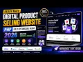 Digital Product Selling Website 2026 Complete PHP Marketplace Script with Admin Panel Source Code