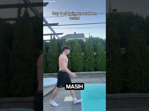 😱🌊 Dia Mencoba Berjalan di Atas Air… Ending-nya Bikin Kaget! 🤯🐱