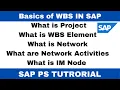 What is WBS I What is Nework I CJ03 T Code IN SAP I Step by Step Guide for Basics of Network WBS