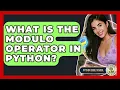 What Is The Modulo Operator In Python - Python Code School