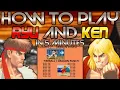 How to play Ryu and Ken in 5 minutes SSF2T
