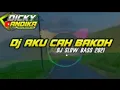 Download Lagu DJ AKU CAH BAKOH || TERBARU COCOK BUAT CEK SOUND || DICKY ANDIKA