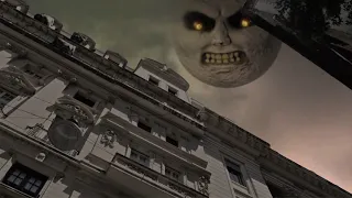 Majora S Mask Moon Falling In Buenos Aires 