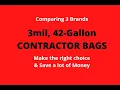 How to Choose the Best Contractor Bags