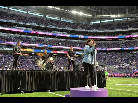 Download MP3 Alessia Cara - Scars To Your Beautiful (Live @ U.S. Bank Stadium)