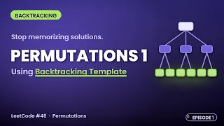 Permutations LeetCode 46 Solve ANY Backtracking Problem with 1 Template