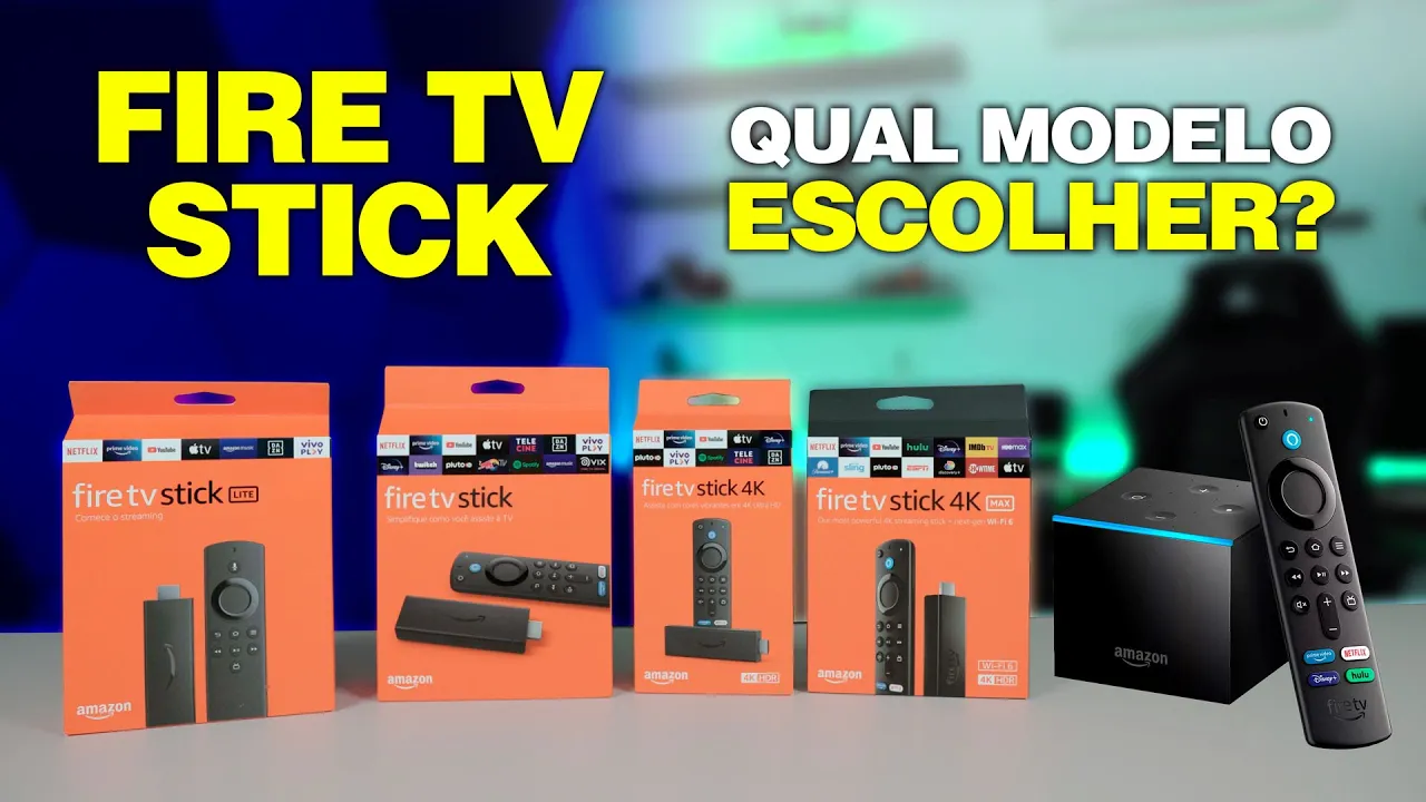 Veja como Escolher o FIRE TV STICK Ideal pra Você!