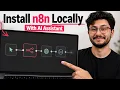 Self-Hosting n8n AI Assistant in One Command