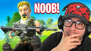Download Typical Gamer REACTS to his FIRST GAME of Fortnite Battle Royale! MP3