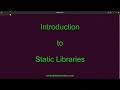 Creating and Linking Static Libraries on Linux with gcc