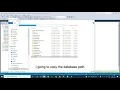 Attach database in SQL server using cmd