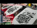 Tshirt Printing Line Table 3 station Multi platen 1 color print