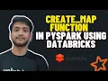 Create Map Function in PySpark using Databricks Databricks Tutorial PySpark Apache Spark