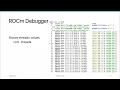 AMD HIP Tutorial 6-4 rocgdb