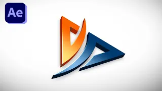 Animação LOGO 3D no AFTER EFFECTS | 3D Intro Tutorial
