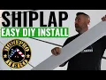DIY Shiplap Ceiling How to Install a Rustic Farmhouse-Style Ceiling