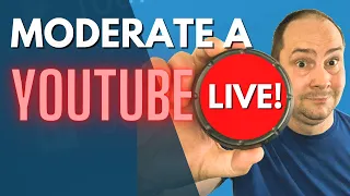 How To Moderate A YouTube Live Stream Live Demo 