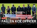 Funeral service for fallen KCKPD officer Hunter Simoncic
