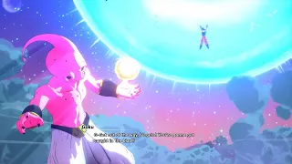 goku kills majin buu with huge spirit bomb