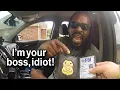 FBI Agent Turns Tables On DISRESPECTFUL COP