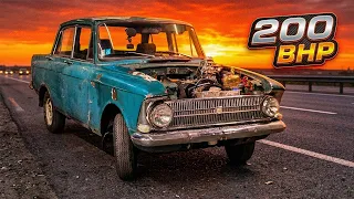 Inline-6 swapping an old Moskvitch - will it work?