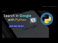 Search Google with Python in Seconds Mini Project ChandrikasGuide - Sphere