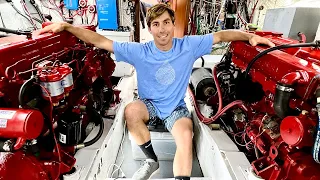 This is the Biggest Engine Room I’ve ever owned.. A Work in Progress.