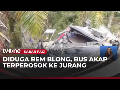 Bus Akap Terjun ke Jurang di Mamuju Tengah, 2 Orang Tewas