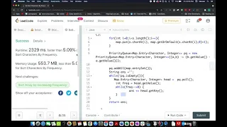 Sort Characters By Frequency Leetcode 451 Live coding session Bucket Sort Algorithm