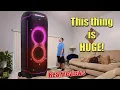 Lagu JBL Partybox Ultimate Portable Party Speaker Unboxing \u0026 Real Review