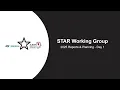 STAR Working Group Webinar 2025 Reports Planning - Day 1