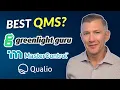 Medical Device QMS Greenlight Guru vs MasterControl vs Qualio