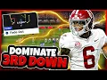 DOMINATE 3RD Down And Redzone Madden 21 Singleback Wing Stack Offensive Scheme