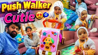 Cutie ಗೆ Push Walker 😍🧿 @samrat_shetty56 #dailyvlog 