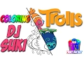 Trolls Movie Coloring Book - Trolls Coloring Pages Kids to Learn Colors