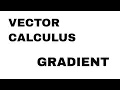 How to calculate Gradient Vector - Example 1