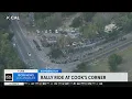 Hundreds head to Cook s Corner for rally ride a month after deadly mass shooting