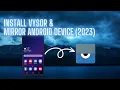 How to install Vysor Mirror Android Device 2023