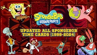  updated all spongebob time cards from 1999 2024 must watch theses are free to use use them 