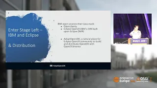 AdoptOpenJDK Ensuring Free Java for the Community EclipseCon Europe 2018