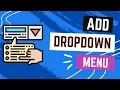 Creating a Dropdown Menu in Your WordPress Navigation Bar